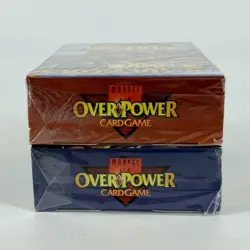 1995 Marvel OverPower Clobberin Time & Deadly Foes New Sealed Booster Packs - Image 3
