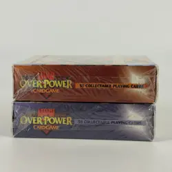 1995 Marvel OverPower Clobberin Time & Deadly Foes New Sealed Booster Packs - Image 4
