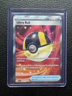 Ultraball 264/217 Full Art Ultra Rare Pokemon TCG Ascended Heroes Near Mint/Mint - Image 1