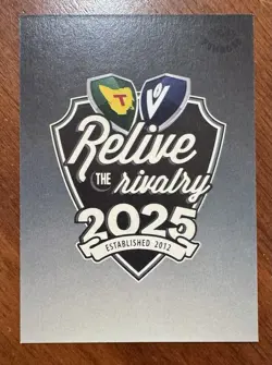 SCARCE 2025 RELIVE THE RIVALRY CARD: JOHN McCARTHY TASMANIA & FITZROY - Image 2