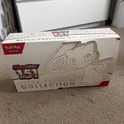 POKEMON 151 UPC MEW ENGLISH PROMO EMPTY BOX WITH ACCESSORIES NO CARDS - Image 1