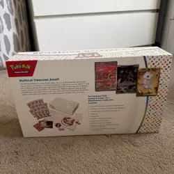 POKEMON 151 UPC MEW ENGLISH PROMO EMPTY BOX WITH ACCESSORIES NO CARDS - Image 2