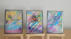 Pokemon First Partner Illustration Collection | Gen 7 Starters | Set Of 3 NM - Image 1