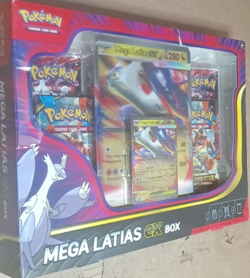 Pokemon TCG: Mega Latias ex Box (1 foil promo card, 1 oversize lenticular card - Image 1