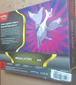 Pokemon TCG: Mega Latias ex Box (1 foil promo card, 1 oversize lenticular card - Image 2