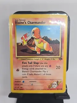 Pokemon TCG Blaine's Charmander Gym Challenge, Card 60/132, Regular Common - Image 1