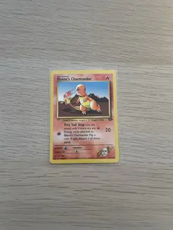 Pokemon TCG Blaine's Charmander Gym Challenge Card 60/132 Regular Common LP - Image 1