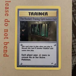 Pokemon TCG the Rocket's Training Gym Heroes Card 104/132 Rare Near Mint NM - Image 2