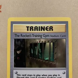 Pokemon TCG the Rocket's Training Gym Heroes Card 104/132 Rare Near Mint NM - Image 3