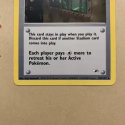 Pokemon TCG the Rocket's Training Gym Heroes Card 104/132 Rare Near Mint NM - Image 4