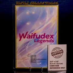 Albedo A5 Premium Waifu Oversized Trading Card Glitter Framed BP Overlord - Image 2