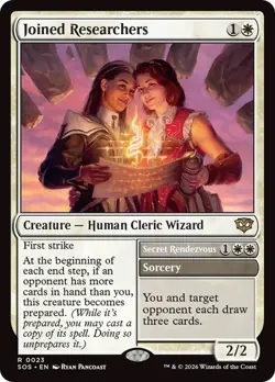 NM Joined Researchers, MTG, Secrets of Strixhaven, Magic the Gathering, 23 - Image 1