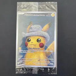 Van Gogh Pikachu with Grey Felt Hat SVP 085 Promo Pokemon Card New Sealed - Image 1