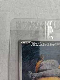 PIKACHU VAN GOGH WITH GREY FELT HAT SVP EN 085 PROMO POKEMON CARD-SEALED - Image 4