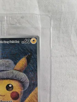 PIKACHU VAN GOGH WITH GREY FELT HAT SVP EN 085 PROMO POKEMON CARD-SEALED - Image 5