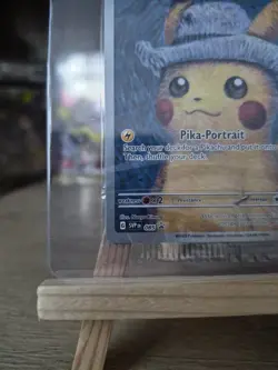 Pokemon TCG: Van Gogh Pikachu with Grey Felt Hat SVP 085 Promo Card - New Sealed - Image 4