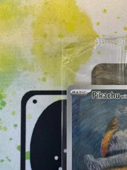 Pokemon TCG: Van Gogh Pikachu with Grey Felt Hat SVP 085 Promo Card - New Sealed - Image 3