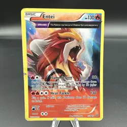 Pokemon TCG Entei 15/98 XY-Ancient Origins Reverse Holo NM - Image 1