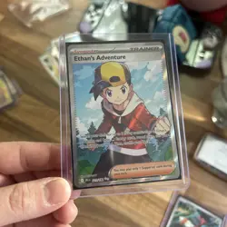 Pokemon TCG Ethans Adventure 221/182 Destined Rivals NM - Image 1
