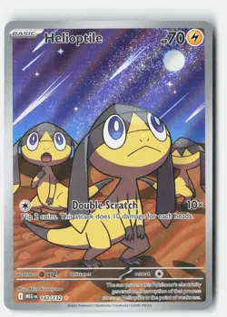 HELIOPTILE 143/132 ILLUSTRATION RARE MEGA EVOLUTION POKEMON NM - Image 1