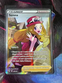 Serena 193/195 Illustration Silver Tempest Pokemon TCG Minty - Image 1