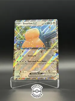 076/131 | SNORLAX EX | PRISMATIC EVOLUTIONS | DOUBLE RARE HOLO | POKEMON TCG - Image 1