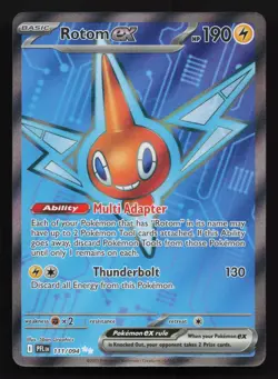 Rotom ex 111/094 Ultra Rare Phantasmal Flames Pokemon Holo Near Mint - Image 1
