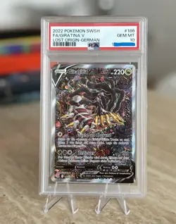 GIRATINA V 186/196 PSA 10 - Lost Origin Pokemon Sword & Shield 2022 - Image 1