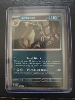 Pokemon Umbreon Masterball Reverse Holo 59/131 Prismatic Evolutions LP See Pics - Image 1