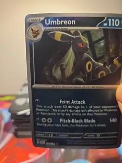 Umbreon 059/131 NM Prismatic Evolutions Master Ball Reverse Holo Pokemon TCG - Image 4