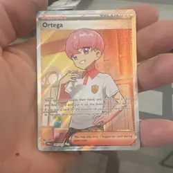 Pokemon TCG Ortega Ultra Rare Full Art Trainer Holo 141/131 Prismatic Evolutions - Image 2
