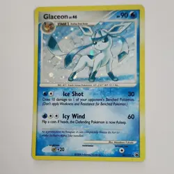 Glaceon 020/100 DP Majestic Dawn Deck Exclusives Holo Rare 2008 Pokemon TCG - Image 1