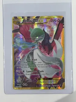 M Gardevoir EX Ultra Rare Full Art Holo Pokemon TCG XY Steam Siege 116/114 - Image 1