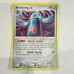 Pokemon TCG Bronzong Mysterious Treasures 6/123 Holo Rare 90 HP English 2007 - Image 1