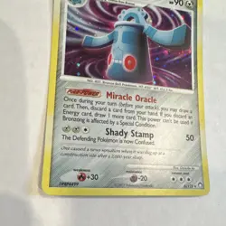 Pokemon TCG Bronzong Mysterious Treasures 6/123 Holo Rare 90 HP English 2007 - Image 2