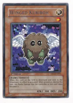 1x Winged Kuriboh - DP1-EN005 - Rare - 1st Edition Lightly Played DP1 - Duelist - Image 1