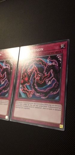 Yu-Gi-Oh! 3x Nekrofusion, SDSH-DE039/SOFU-DE075, Common, 1. Auflage, Near Mint - Image 4