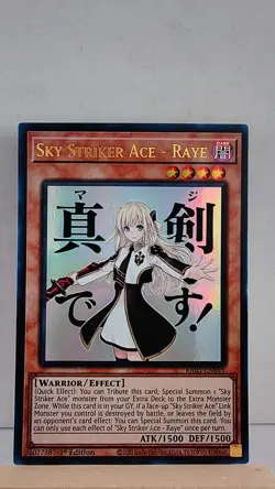 Sky Striker Ace - Raye 1st Edition [NM] - Yu-Gi-Oh! RA05 [Ultra Rare] - Image 1