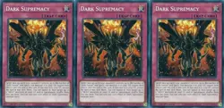 3x Dark Supremacy | SUDA-EN067 | Common | 1st Ed | NM | YuGiOh - Image 1
