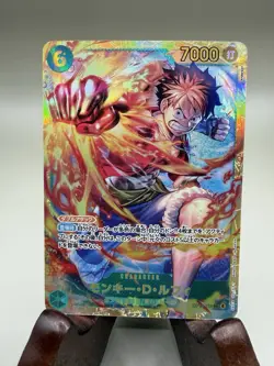 One Piece Monkey D Luffy OP11-118 SEC Japanese Super Parallel Alt Art - Image 1