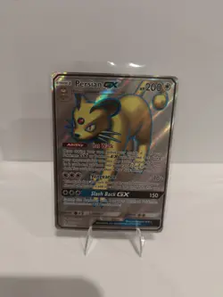 Persian GX (Full Art) 207/214 SM - Unbroken Bonds - Pokemon Card - LP - Image 1