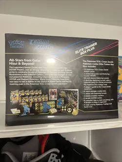 Crown Zenith Pokemon Center Elite Trainer Box Plus ETB TCG Card Factory Sealed - Image 4