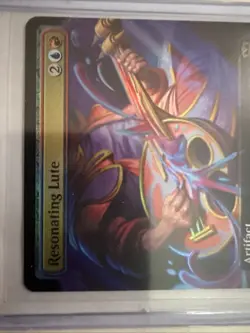 Resonating Lute - 355 - MTG: Secrets of Strixhaven - Extended Art - FOIL - Image 2