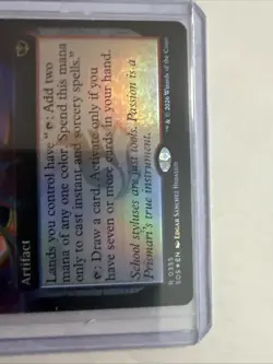 Resonating Lute - 355 - MTG: Secrets of Strixhaven - Extended Art - FOIL - Image 3