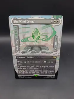 The Wind Crystal R 0330 Borderless Regular | Final Fantasy MTG - Image 1