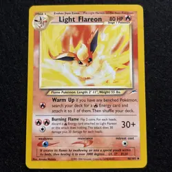 Light Flareon - 46/105 - Uncommon - Pokemon Neo Destiny - HP - Image 1