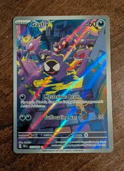 Gastly 177/162 Temporal Forces Illustration Rare Holo Pokemon TCG NM - Image 1