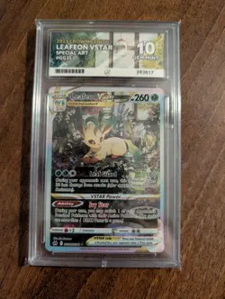Leafeon VSTAR GG35/GG70 - Crown Zenith - Pokemon TCG - ACE 10 Perfect Subgrades - Image 2