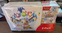 Pokemon TCG Prismatic Evolutions – Costco 2 Pack (ETB + Booster Bundle) - Image 1
