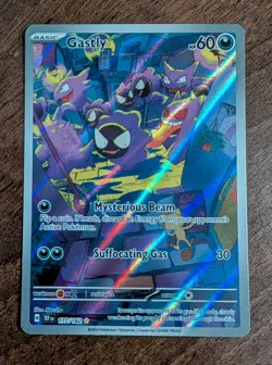 Gastly 177/162 Temporal Forces Illustration Rare Holo Pokemon TCG NM - Image 1